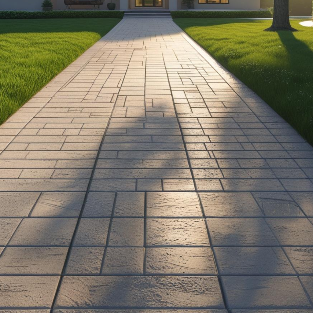 Driveway Concrete Paved in Chester