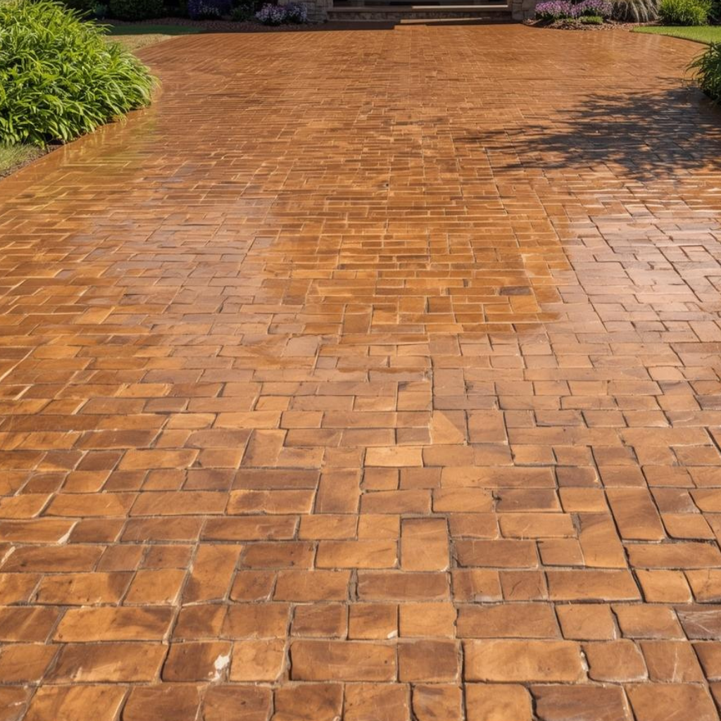 Imprinted Concrete Driveway Solutions in Chester